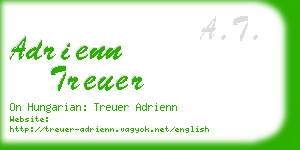 adrienn treuer business card